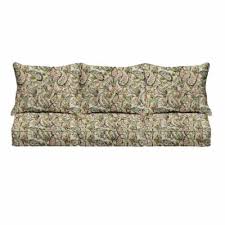 This outdoor chaise lounge cushion featuring an elegant damask pattern in bold black over beige will add both style and comfort to your oversize chaise lounge. Paisley Damask Outdoor Cushions Hayneedle