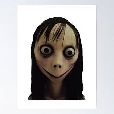 Momo Horror Wall Art for Sale