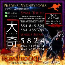 Bocoran Togel Sidney Jumat 14 Agustus 2020 Em 2020