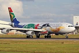 Goedenavond, wat kan ik voor u betekenen? South African Airways Vor Dem Aus Airliners De