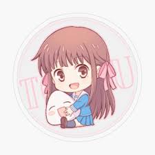 Cute Tohru Fruits Basket Transparent Sticker By Artil Fruits Basket Anime Fruits Basket Manga Fruits Basket