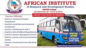 African Institute Of Research And Development Studies The Best College In Kenya