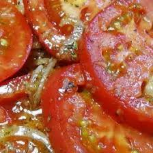 Italienischer Tomatensalat In 5 Minuten Fertig Tomatensalat Salat Tomatensalat Rezepte