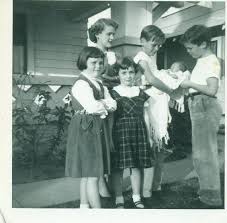 1950 S Black And White Family Photos 1950s Big Brothers Holding Newborn Baby Family Photo 50s Etsy Vintage Photographs Black White Photos Old Photography