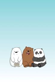 All wallpapers are created by designbolts.com. We Bare Bears Wallpaper Hd Boneka Hewan Anak Binatang Ilustrasi Karakter