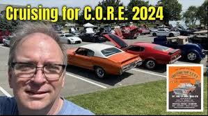 Cruising for C.O.R.E Car Show 2024