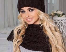 Pelz Bommel gefüttert Mütze, Pom Pom Mütze, Strickmütze, Frauen  Wintermütze, Chunky Mütze, Strickmütze