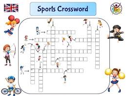 Ces jeux de mots fléchés sont gratuits. Mots Croises Des Sports En Anglais Jeu Educatif Un Anniversaire En Or