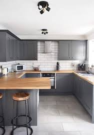 Whether you're searching for small dark kitchen, original or contemporary art, home decoration ideas can keep your abode looking as wonderful as your day you started decorating. Before After Dark Kitchen With Wooden Worktops Budget Kitchen Remodel Kitchen Design Small Kitchen Remodel Small