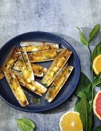 Couteaux Au Beurre D Agrumes Recette Alimentation Recettes De Cuisine Recette Couteaux