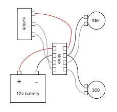 Once inside the boat the wiring for 30 amps 120 volts need to be 10 awg three conductor. Nk 8301 Simple Boat Light Wiring Diagram Schematic Wiring