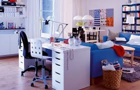 Structured Study Room Nice Colour Scheme Home Office Design Contemporary Home Office Small Office Decor