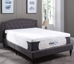 So this mattress provides a firmness level that is slightly tilted towards hard. Cool Gel Ultimate 14 Inch Gel Memory Foam Mattress Classic Brands
