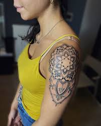 Tattoo sleeves basically refer to those tattoo designs that are usually large in size or cover a huge part of your arm or leg when put together. 30 Stunning Shoulder Tattoos For Women 2021