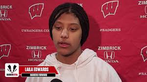 Wisconsin's Laila Edwards, Caroline Harvey reflect
