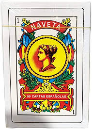 Amazon Com Cartas Espanolas 1 Baraja Cartas Espanolas Puerto Rico Briscas Tarot Naipe Juego De Cartas Juguetes Y Juegos
