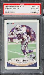 The Best Emmitt Smith Rookie Cards - Recent Selling Prices