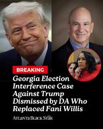 Pete Skandalakis, who replaced Fulton County DA Fani Willis in the Georgia  election interference case, has officially decided not to pursue the case  against President Donald Trump and others, court filings show.