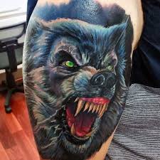 This is a reminder of the persecution these animals have survived and their sheer will to survive. 80 Werewolf Tattoo Designs For Men Full Moon Folklore