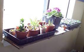 Pallet Wood Window Sill Plant Shelf Window Sill Plant Shelf Window Sill Plants Windowsill Plants