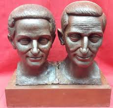 Busto madera de segunda mano