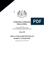 All rights of this akta cukai keuntungan harta tanah 1976 file is reserved to who prepared it. Pua 20121126 Perintah Cukai Keuntungan Harta Tanah Pengecualian 2012