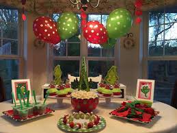 Grinchmas Christmas Holiday Party Ideas Photo 1 Of 13 Christmas Birthday Party Family Christmas Party Grinch Christmas Decorations