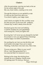 Cinders Roger Mcgough Roger Mcgough Poems Witty Quotes