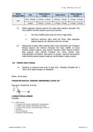 Pekeliling perkhidmatan ini berkuatkuasa mulai 1 ogos 2019. Pekeliling Pendaftar Bil 1 2021 Pelaksanaan Waktu Bekerja Dalam Bulan Ramadhan Dan Pelepasan Bekerja Separuh Hari Pada Satu Hari Sebelum Perayaan Hari Raya Aidilfitri Bagi Staf Beragama Islam