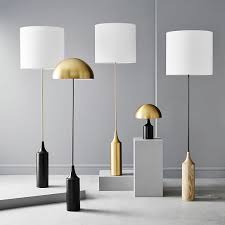 By cal lighting (27) 60 in. Hudson Steel Shade Floor Lamp
