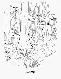 Wetland Animals Coloring Page Animal Coloring Pages Coloring Pages Forest Coloring Pages