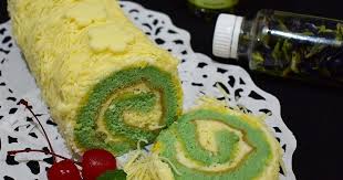 Bismillah Nikmatnya Santai Sore Ditemani Bolu Gulung Dan Suara Hujan Alhamdulillah Ini Bolu Gulung Pakai Pewarna Alami Bunga Telang Keju Warna Alami Resep