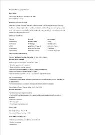 Mcginnis 874 diamond cove coventry, ri 02816 phone: Telecharger Gratuit Medical Office Assistant Resume