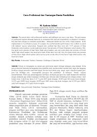 Berikut ini jurnal harian guru kurikulum 2013 sd kelas 1, 2, 3, 4, 5 dan 6 yang merupakan salah satu administrasi guru k13 untuk kegiatan mengajar. Http Download Garuda Ristekdikti Go Id Article Php Article 1796867 Val 14645 Title Guru 20profesional 20dan 20tantangan 20dunia 20pendidikan
