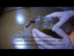 Beyaz Mobilya Lekesi Nasil Cikar