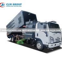 China ISUZU 8CBM Sweeper Washing Truck Manufacturers ...