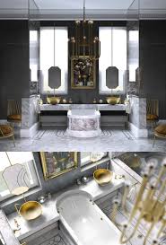 40 Idees De Salles De Bain A Double Vasques Hyper Deco En 2020 Idees De Salle De Bain Bathroom Vanity Lavabos