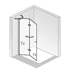 Hsk Exklusiv Walk In Drehfalttur Fur 541 03