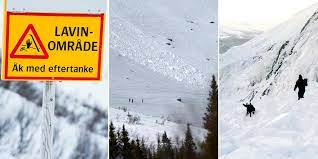 En 200 meter bred lavin har gått i åre, och fjällräddning pågår på platsen. Lavin I Are Var Falskt Alarm Gp