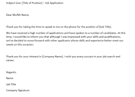 Don't worry, this interview thank you note should be short and sweet. How To Write A Rejection Letter After An Interview Samples