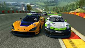Real Racing 3 Porsche 911 Gt3 R Vs Mclaren 720s Gt3 Spa Francorchamps Cute766
