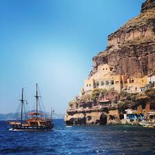 Santorini Old Port Sailboat Old Port Santorini Trip Planning