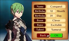 Fire Emblem Fates: Boon, Bane, And Talent Guide