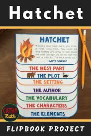 First of all, when a person reads a book, he or she learns more details. Hatchet Novel Study Flip Book Project Vocabulary Writing Prompts Hatchet Novel Study Hatchet Novel Novel Studies
