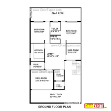 These plans have been selected as popular floor plans because over the years homeowners have chosen them over and over again to build their dream homes. House Plan For 35 Feet By 65 Feet Plot Plot Size 253 Square Yards Gharexpert Com