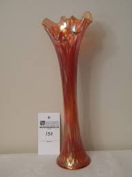 #carnival glass #antiques #aurora glass #poor mans tiffany #dope glass #rainbow glass #taffeta glass. Hello World Hansen Young Inc Carnival Glass Antique Glass Colored Vases
