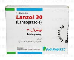 Formes et présentations, composition, indications, posologie et mode. Lanzol 30 Cap 30mg 14 S