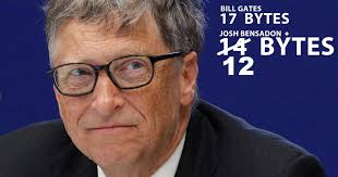 Bill Gates (briefly)