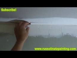 Over time, the mesh will stretch more and make the drywall seams noticeable. Fixing A Bad Tape Job Part 1 Drywall Repair Wall Preparation Youtube