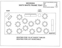 30 By 70 Tent Layout Google Search In 2019 Wedding Floor